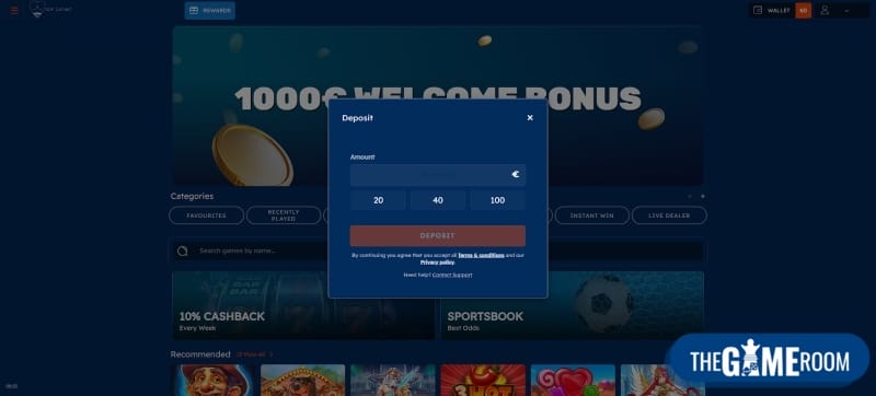 Credit Card Casino Deposit